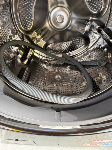 Transportation damaged LG 17kg WashTower™ All-In-One Stacked Washer Dryer in Black Steel WWT-1710B - Second Hand Appliances Geebung
